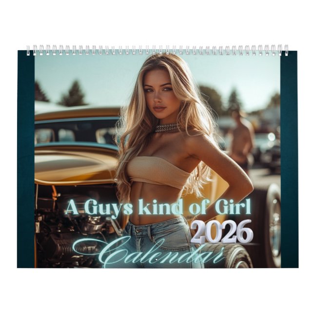 Les gars, genre de calendrier pour filles (Protection)