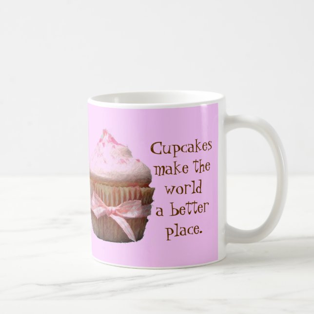 Les gâteaux font du monde un endroit meilleur. Mug (Droite)