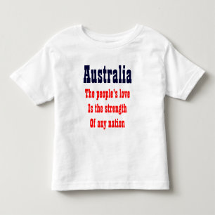 Les gens aiment les t-shirts australiens