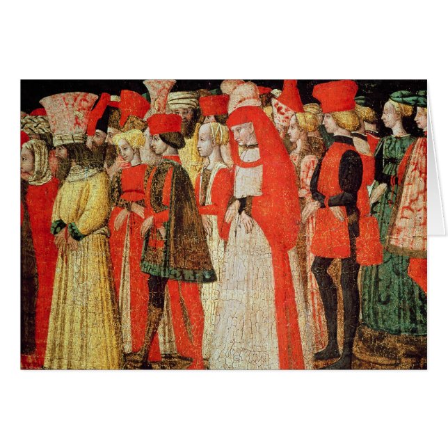 Les gens de la cour de la famille de Sforza (Devant horizontal)