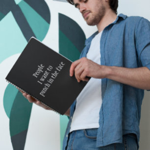 Les gens que je veux frapper au Carnet facial