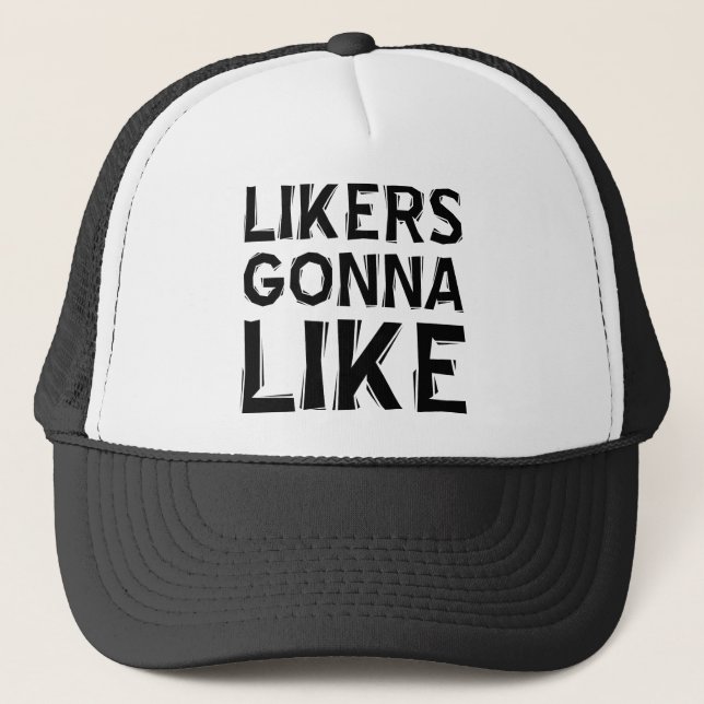 Les gens qui aiment vont aimer la casquette de cam (Devant)