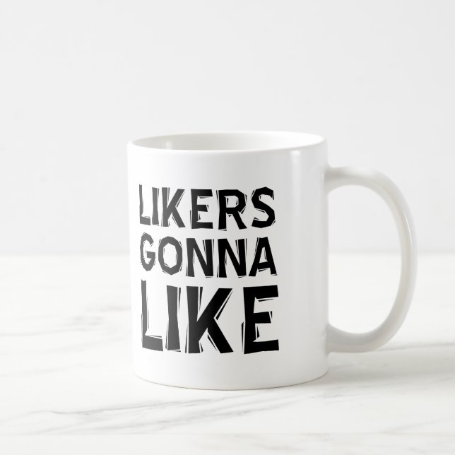 Les gens qui aiment vont aimer Mug drôle ou Tasse  (Droite)
