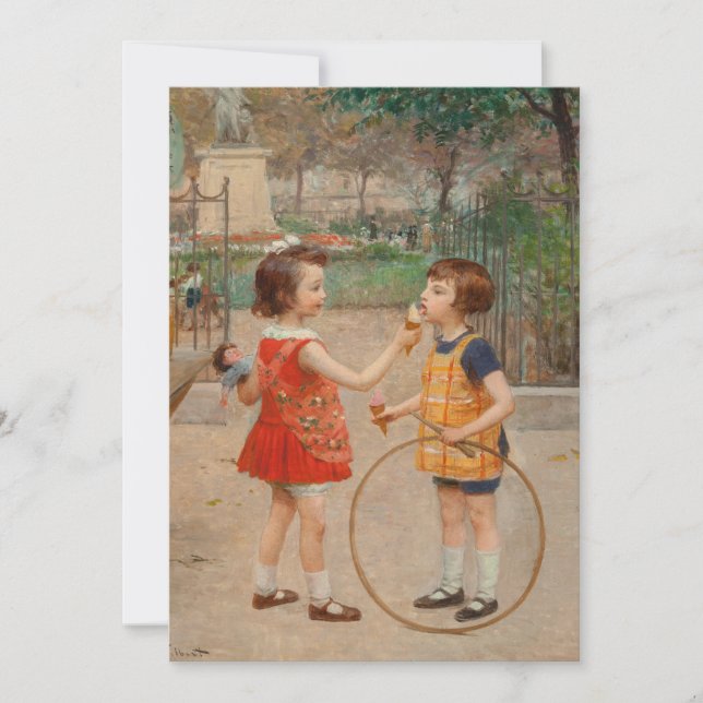 Les Glaces du Jour | Victor Gabriel Gilbert (Devant)