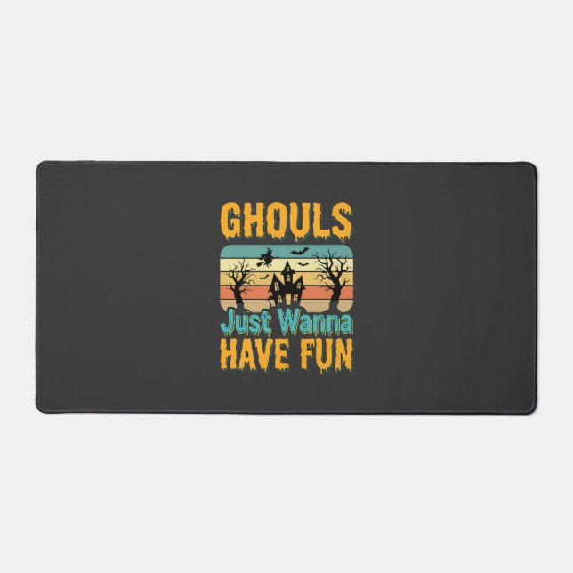 Les goules veulent juste s'amuser Design Halloween (Recto)