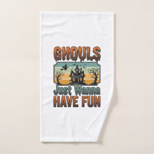Les goules veulent juste s'amuser Halloween vintag