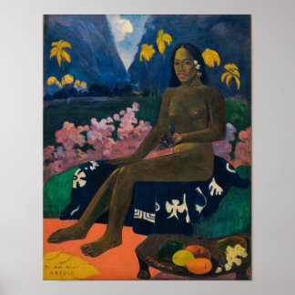 Les graines de l'Aoi par Gauguin - Poster