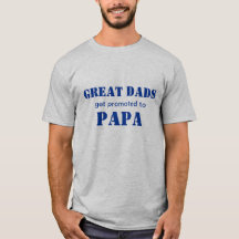 Les grands papas obtiennent favorisés au T-shirt