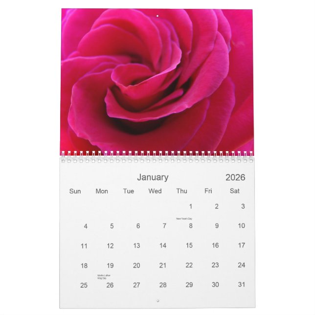 Les grands patrons inspirent des calendriers de (Jan 2026)