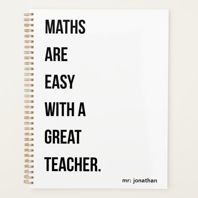 Les Grands Professeurs Rendent les Maths Faciles (Devant)