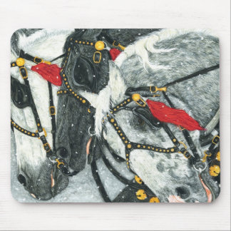 Les gris - tapis de souris d'équipe de Percheron