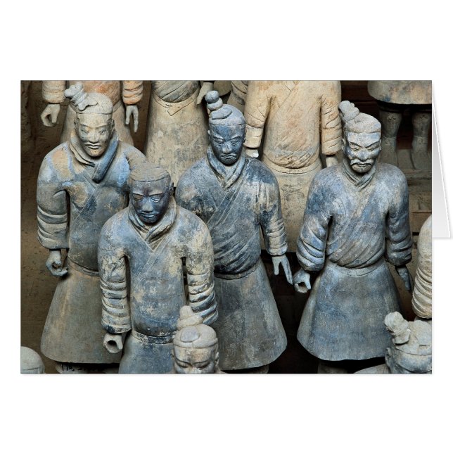 Les guerriers Terra-cotta, Xi'an, Chine (Devant horizontal)
