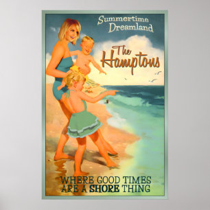 Les Hamptons Long Island New York Affiche Nouvelle