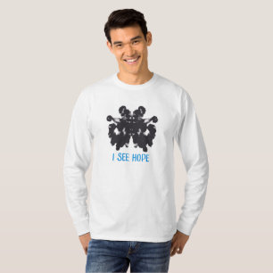 Les hommes longs gainé je vois le T-shirt d'espoi