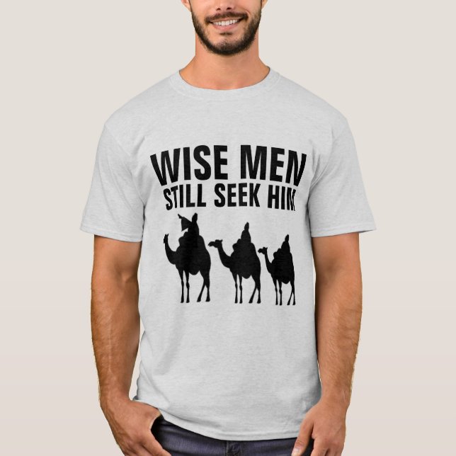 LES HOMMES SAGES LUI DEMANDENT ENCORE DES T-shirts (Devant)
