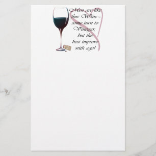 Les hommes sont comme des bons vins cadeaux humori