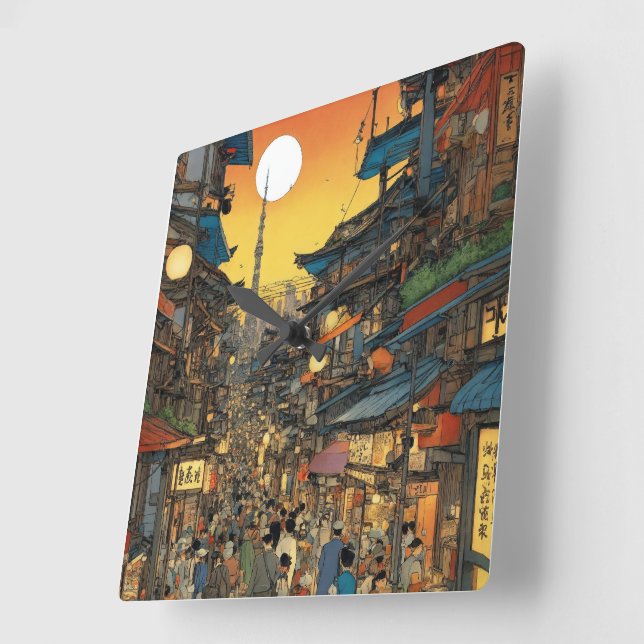 Les horloges murales non seulement aident les gens (Angle)