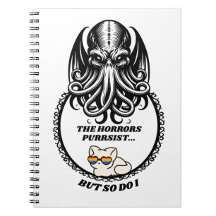 Les horreurs PURRsist Spiral Carnet photo