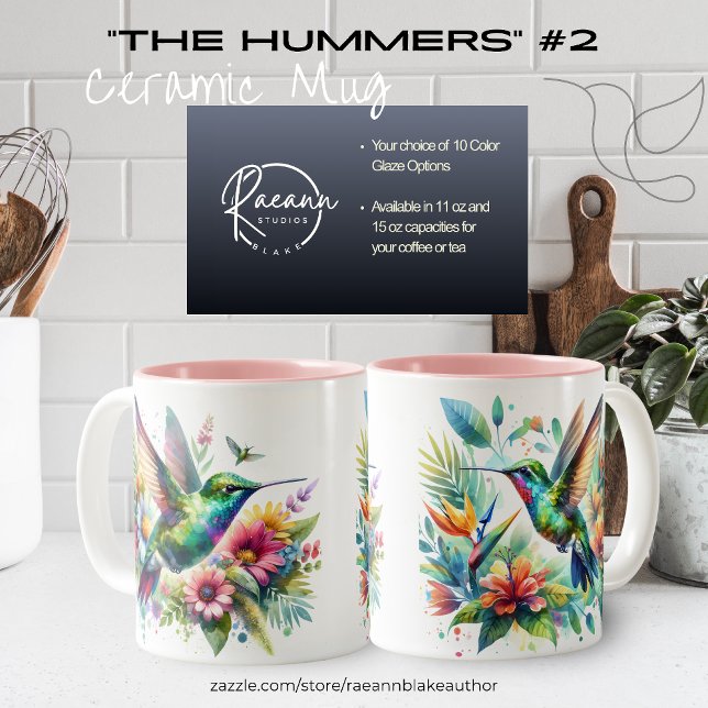 "Les Hummers" #2 Mug en céramique (Créateur téléchargé)