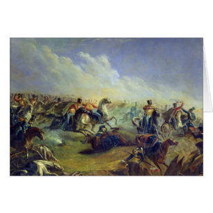 Les hussards de garde attaquant près de Varsovie
