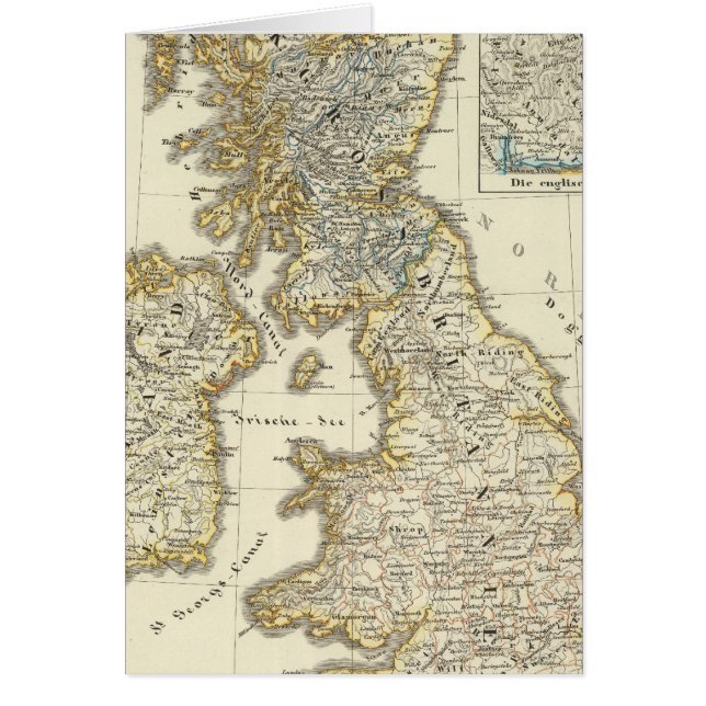 Les îles britanniques depuis 1485 (Devant)