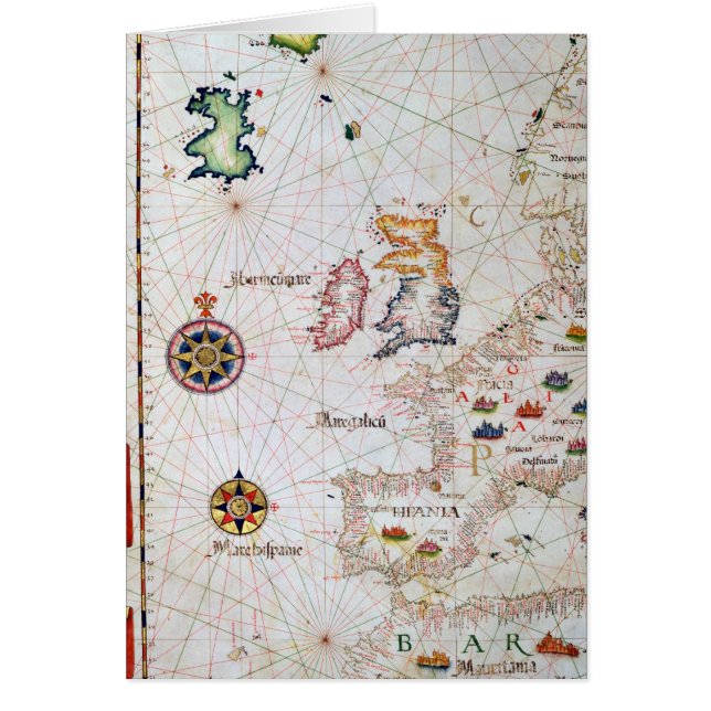 Les îles britanniques, l'Ibérie et l'Afrique du (Devant)