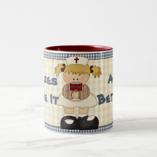 Les Infirmières En Font Une Meilleure Mug De Café