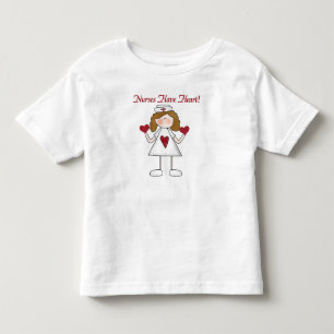 Les infirmières ont le T-shirts et les cadeaux de