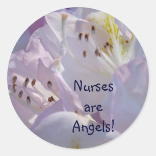 Les infirmières sont des Anges ! autocollants pers