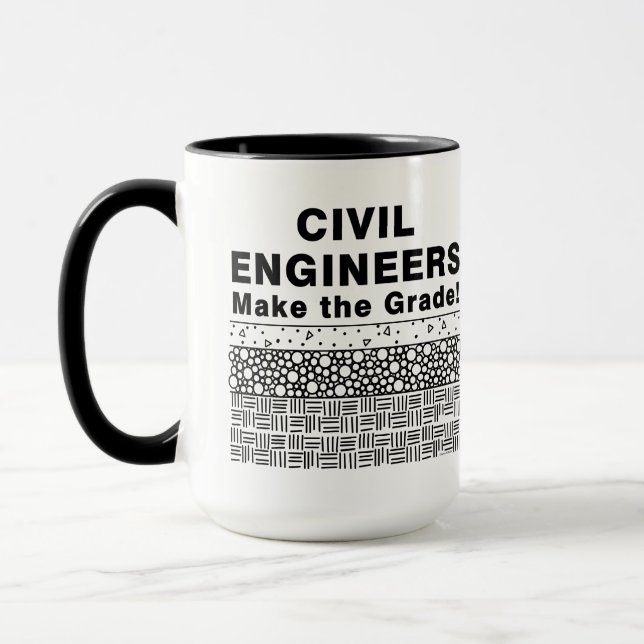 Les Ingénieurs Civiles Font La Mug De Grade (Gauche)