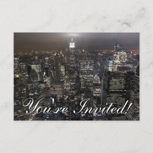 Les invitations de New York ont personnalisé New
