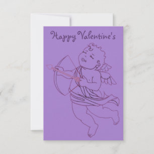 Les invitations de Valentine Cartes Cupid personna