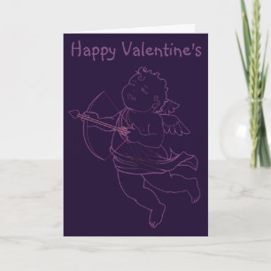 Les invitations de Valentine Cartes Cupid personna