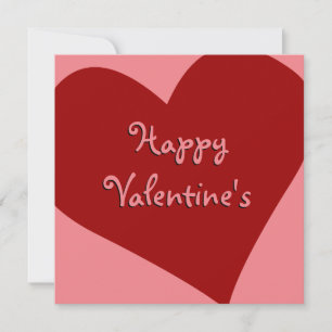 Les invitations de Valentine Cartes d'Amour Person