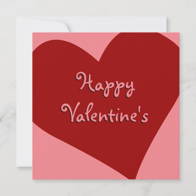 Les invitations de Valentine Cartes d'Amour Person (Devant)