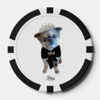Les jetons de poker Miss Winkie "Diva"
