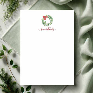 Les jeunes mariés Noël Merci Cartes