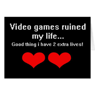 Les jeux vidéo ont ruiné ma vie…