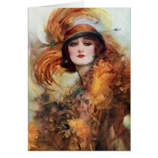 Les jolies années 1920 de mode d'aileron de femme