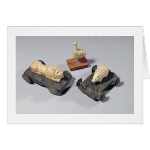 Les jouets des enfants : un hérisson, un lion et