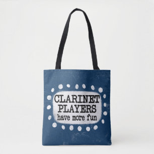 Les Joueurs Clarinet Ont Plus De Sac fourre-tout A
