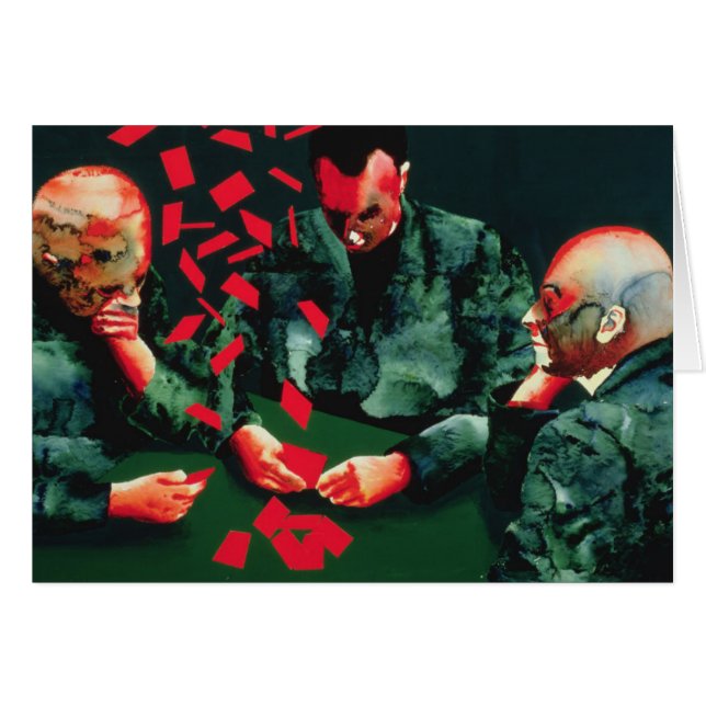 Les joueurs de carte 1987 (Devant horizontal)