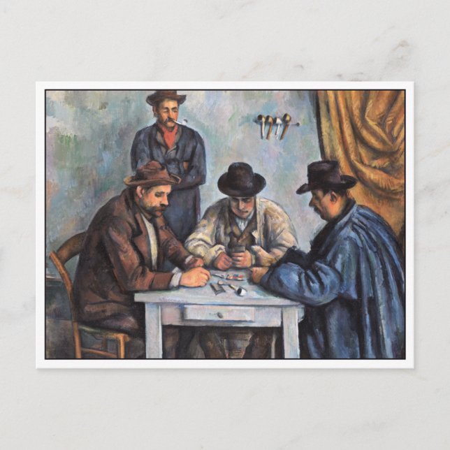 Les Joueurs de cartes de Paul Cézanne (Devant)