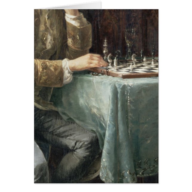 Les joueurs d'échecs, 1887 (Devant)