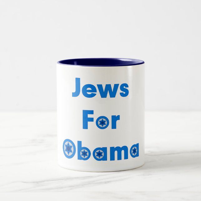 Les Juifs pour Obama Mugs (Centre)