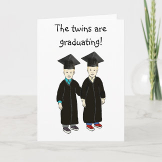 Les jumeaux sont gradués Carte