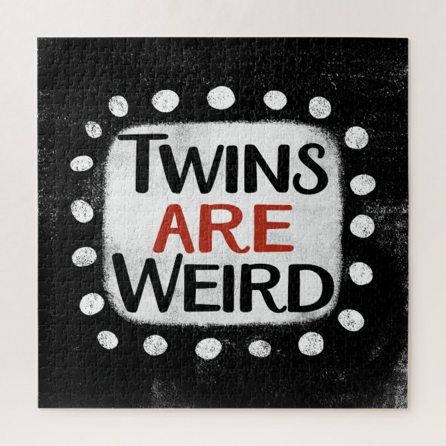 Les Jumeaux Sont Un Étrange Puzzle (Vertical)
