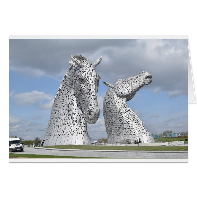 les Kelpies, Helix Park, Falkirk, Ecosse (Devant horizontal)