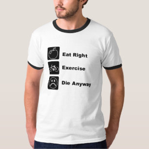 Les KRW drôles mangent le T-shirt de droit et