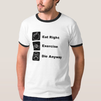 Les KRW drôles mangent le T-shirt de droit et